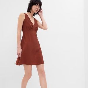 Mini copper dress from the gap